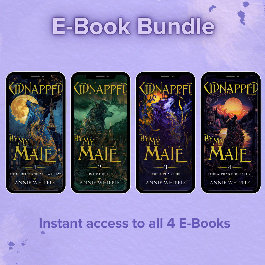 Annie Whipple: Kidnapped by My Mate Series Bundle Galatea Print Books