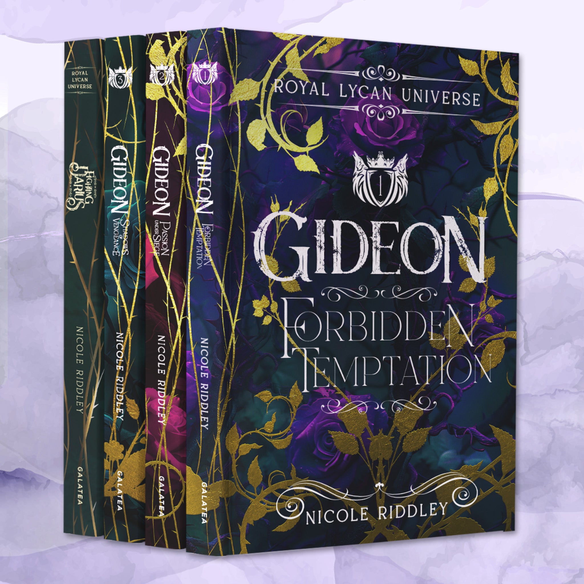 Nicole Riddley: Gideon Series (Royal Lycan Universe) Galatea Print Books Nicole Riddley: Gideon Series (Royal Lycan Universe) Galatea Print Books