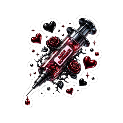Dark Romance Syringe | Vinyl Kiss-Cut Sticker