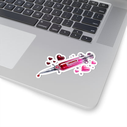 Enemies to Lovers Syringe | Vinyl Kiss-Cut Sticker