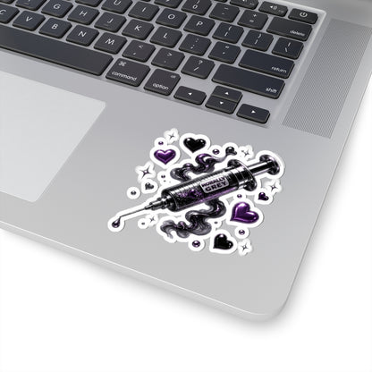 Morally Grey Syringe | Vinyl Kiss-Cut Sticker