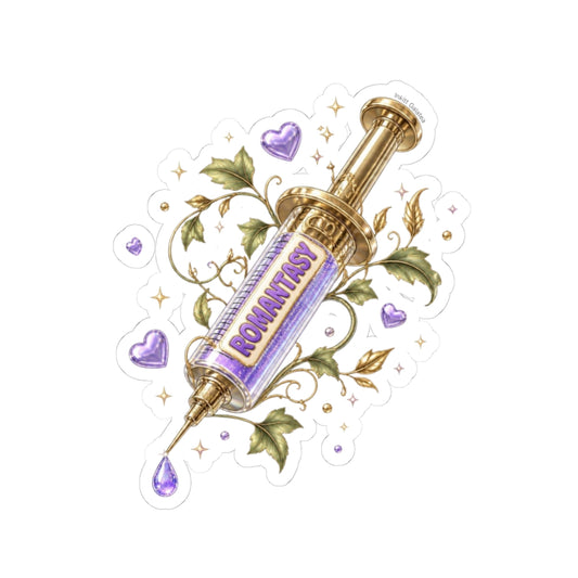 Romantasy Syringe | Vinyl Kiss-Cut Sticker