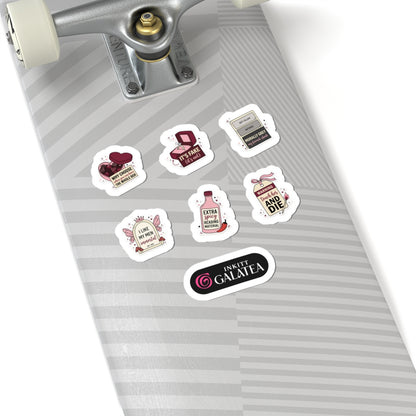 Trope Sticker Sheet Vol. 2 | Romance Reader Kiss-Cut Stickers