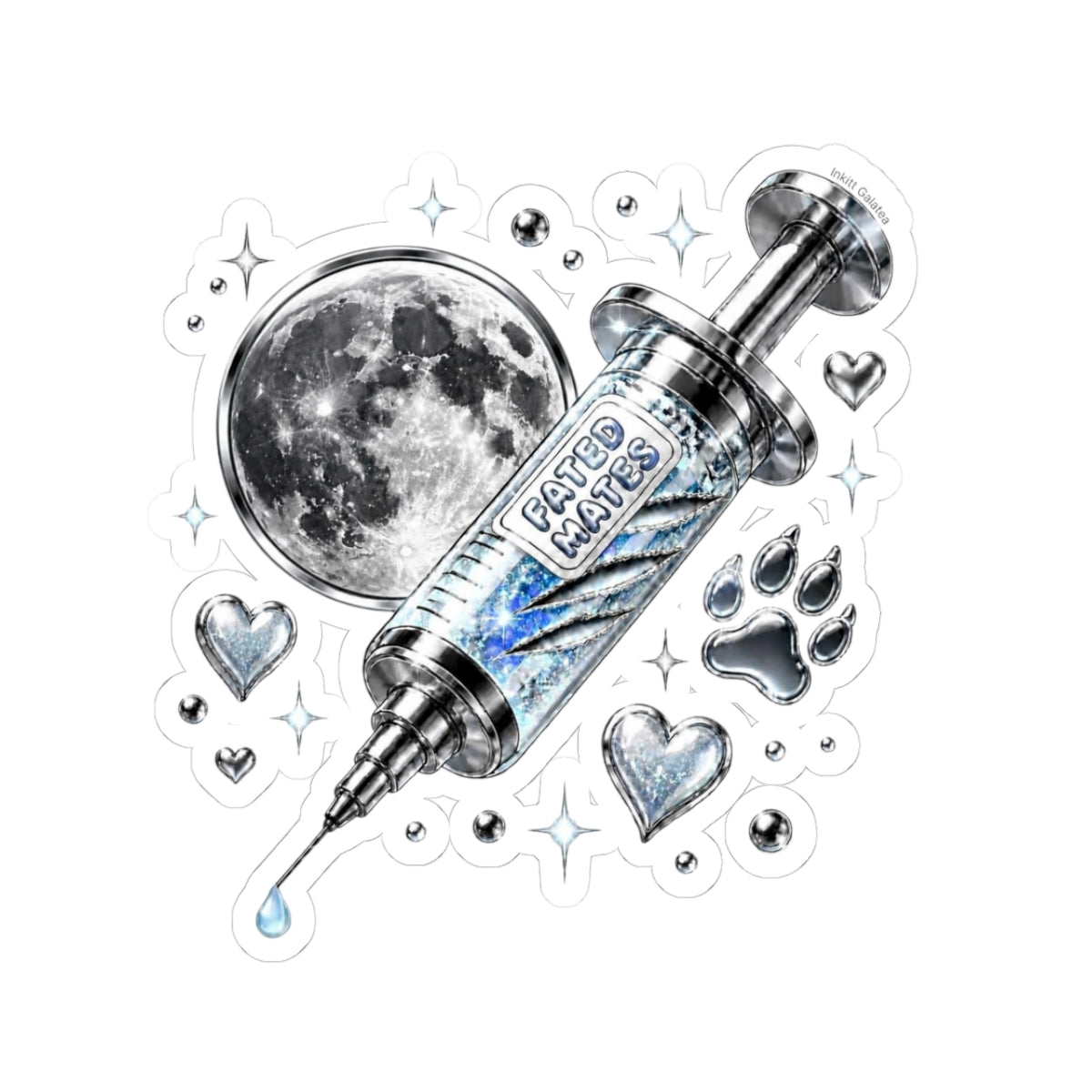 Fated Mates Syringe | Vinyl Kiss-Cut Sticker